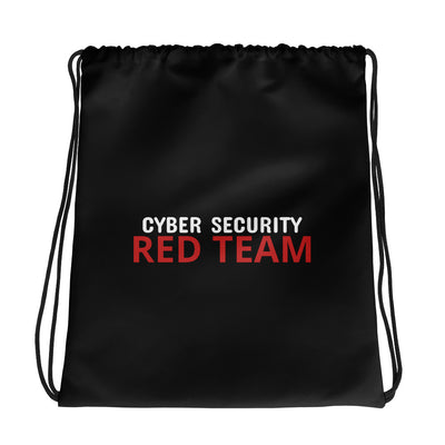 Cyber Security Red Team - Drawstring bag (black)