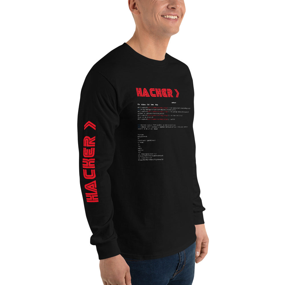 Hacker v3 - Men’s Long Sleeve Shirt
