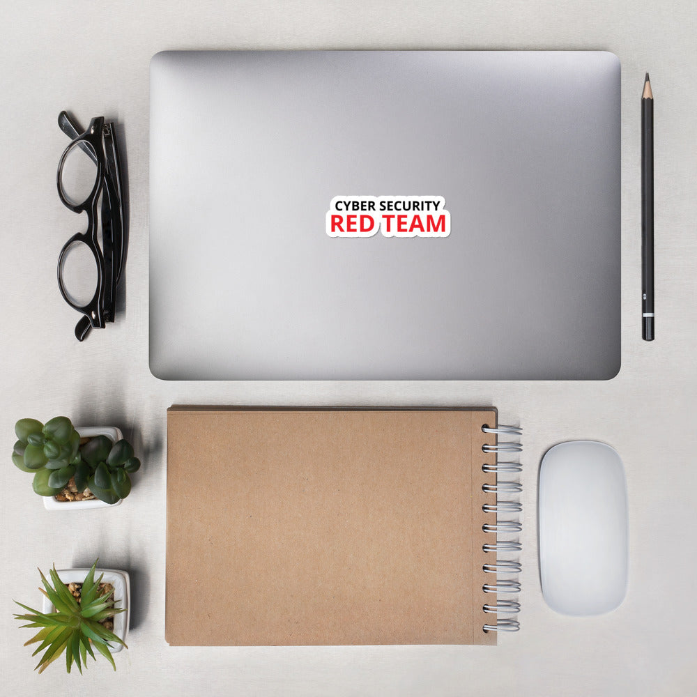 Cyber Security Red Team - Bubble-free stickers