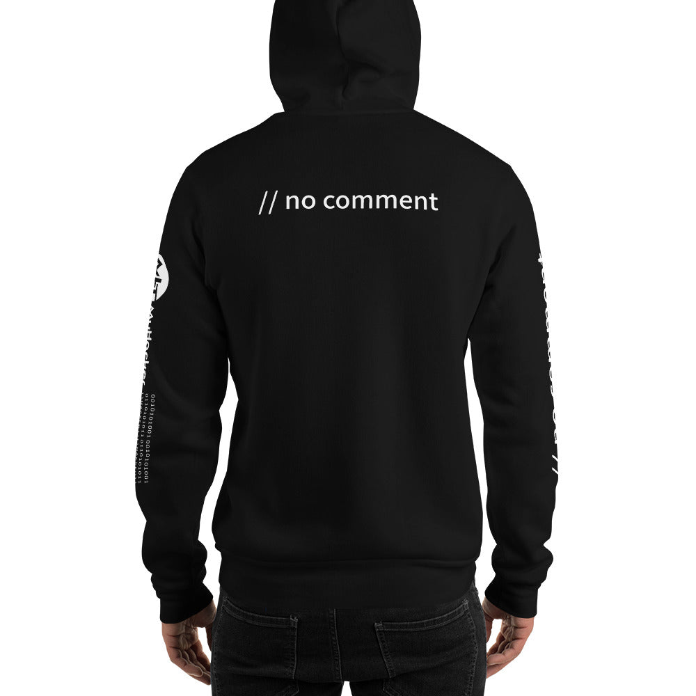 // no comment - Unisex Hoodie (with all sides design)