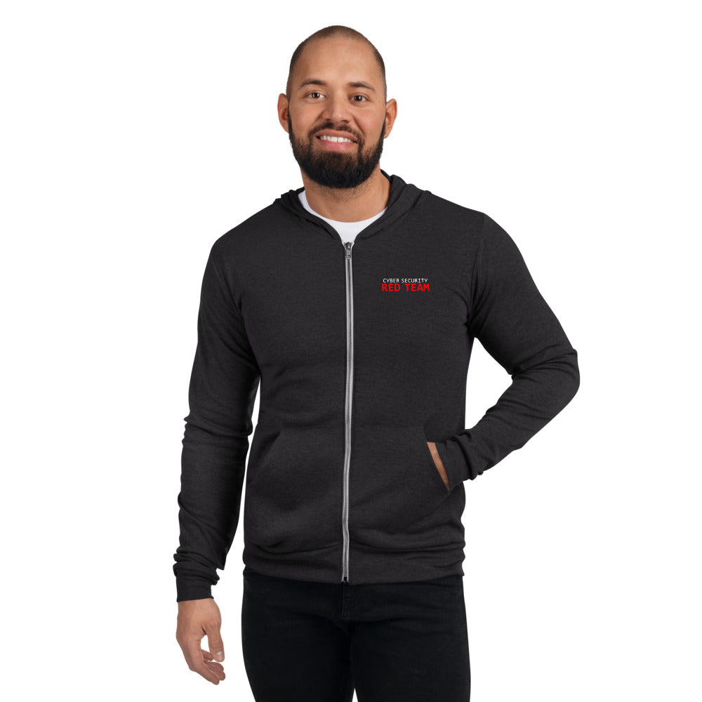 Cyber Security Red Team - Unisex zip hoodie