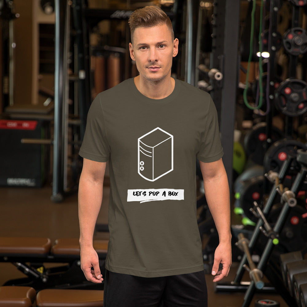 Let's pop a box - Short-Sleeve Unisex T-Shirt