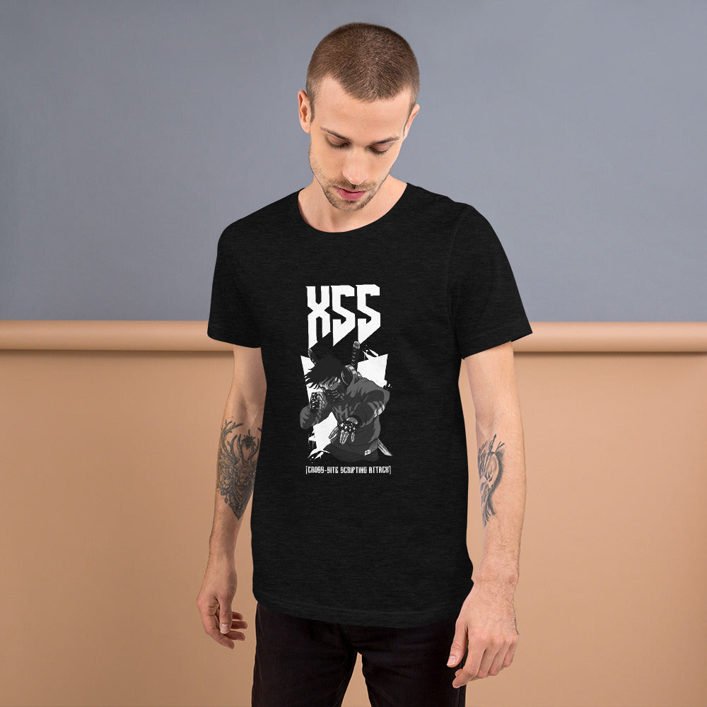 XSS cross-site scripting attack - Short-Sleeve Unisex T-Shirt