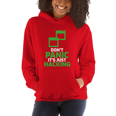 Don't panic it's just hacking - Unisex Hoodie