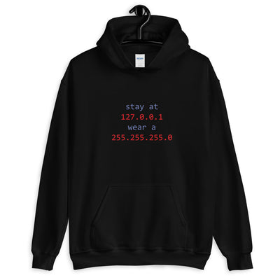 stay at at home, wear a mask  v1 - Unisex Hoodie