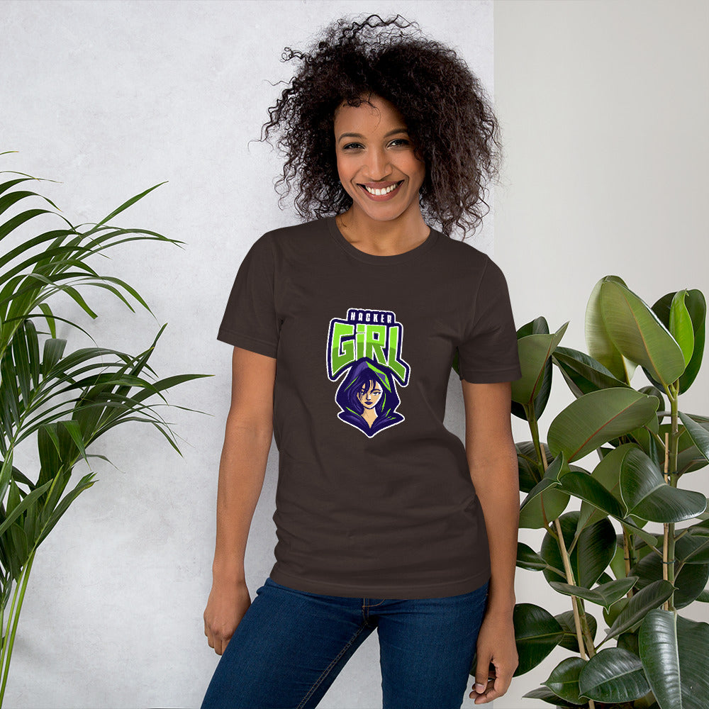 Hackergirl  v.1 - Short-Sleeve Unisex T-Shirt