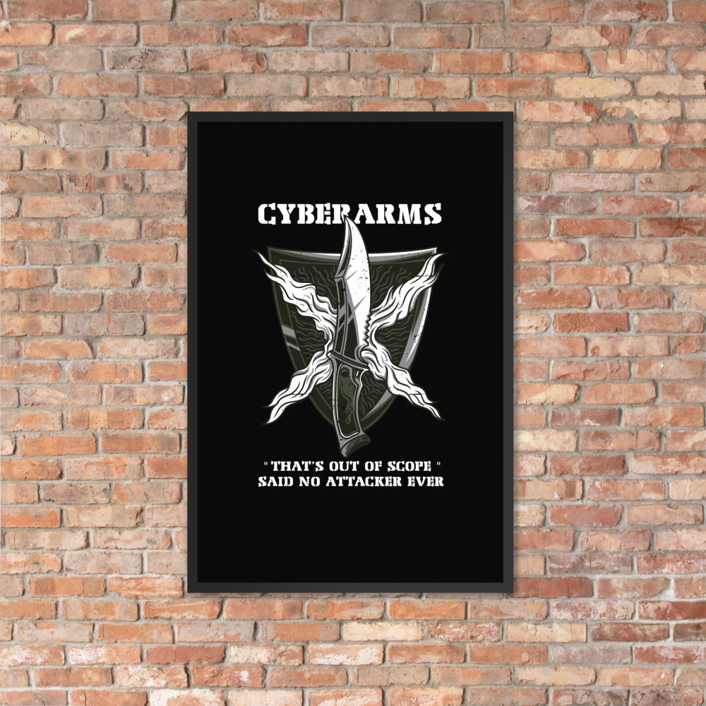 Cyberaroms - Framed poster