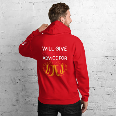 Will give cyber security advice for beer - Unisex Hoodie