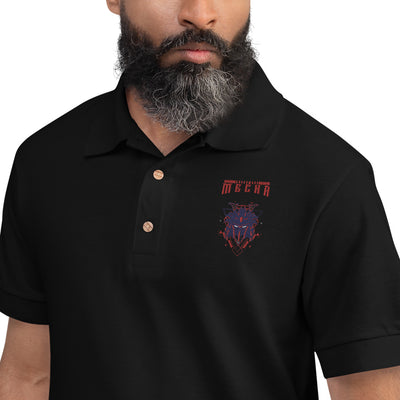CyberWare Mecha - Embroidered Polo Shirt