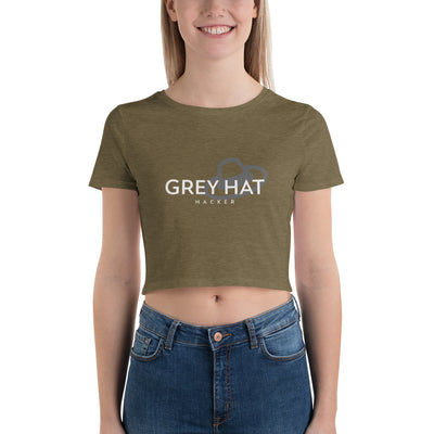 Grey Hat Hacker - Women’s Crop Tee