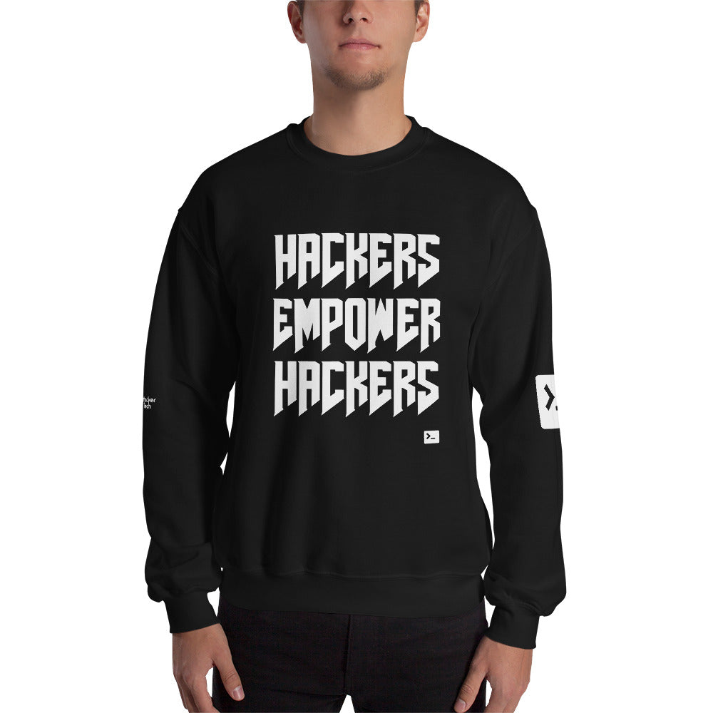 Hackers empower hackers - Unisex Sweatshirt