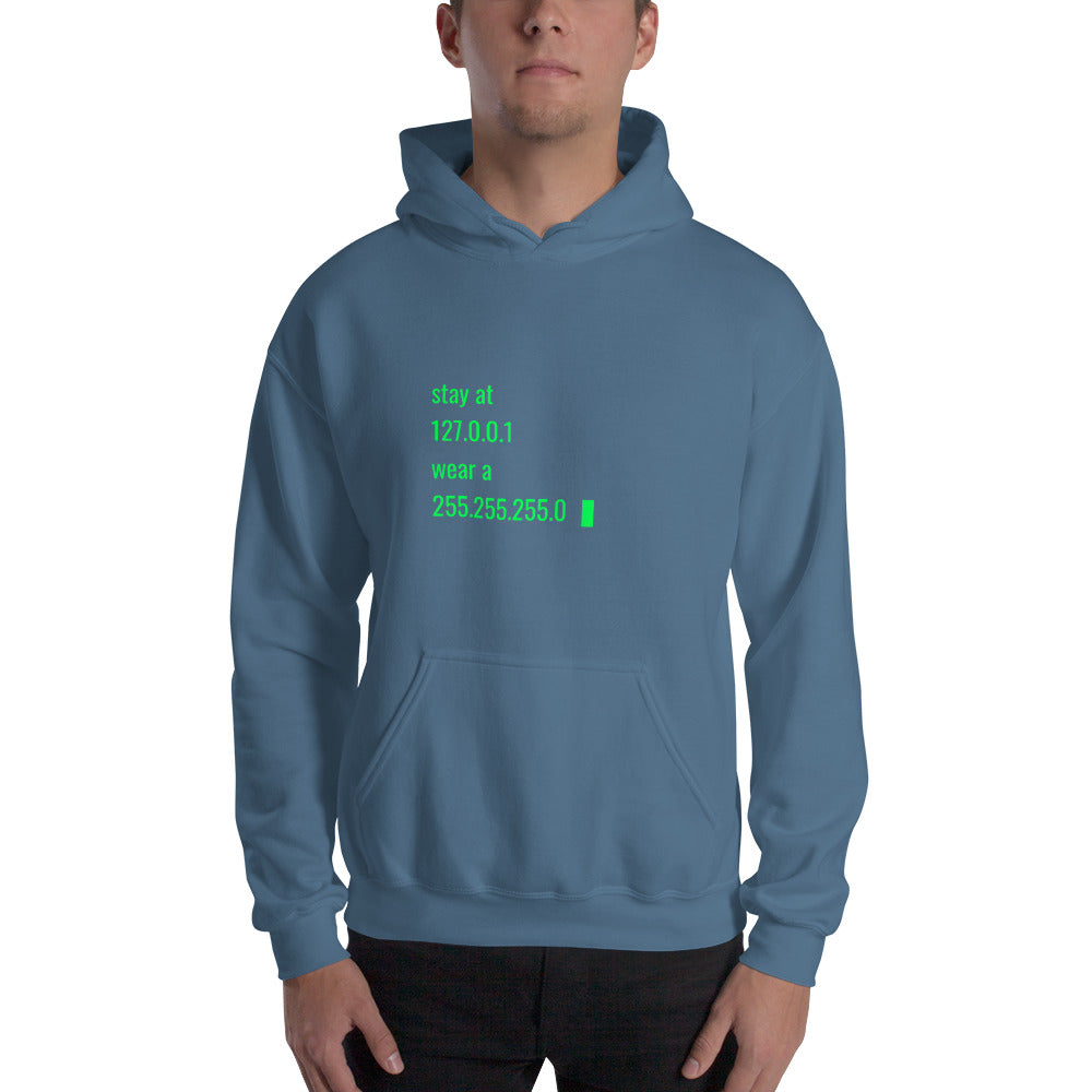 stay at at home, wear a mask v2 - Unisex Hoodie