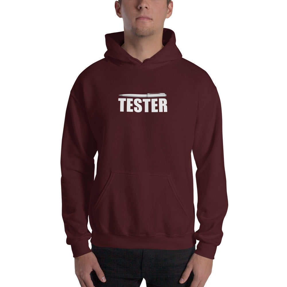 Pentester v5 - Hooded Sweatshirt (white text)