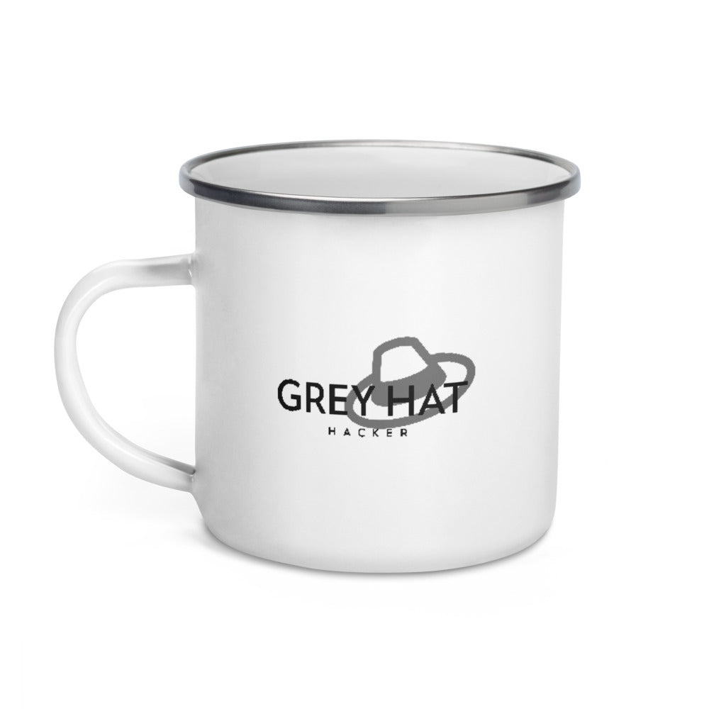 Grey Hat Hacker - Enamel Mug