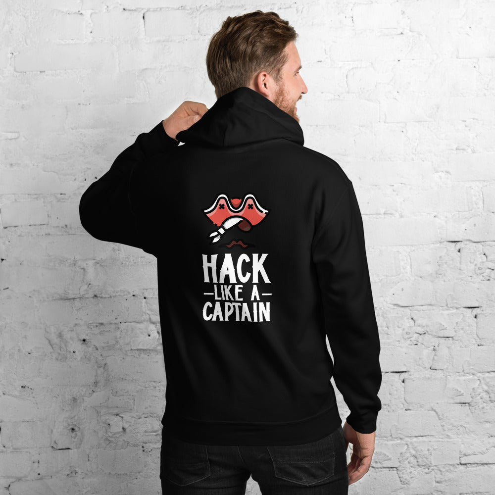 Hack like a captain - Unisex Hoodie