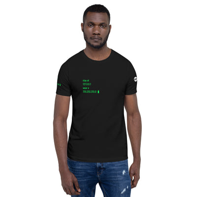 stay at at home, wear a mask - Short-Sleeve Unisex T-Shirt