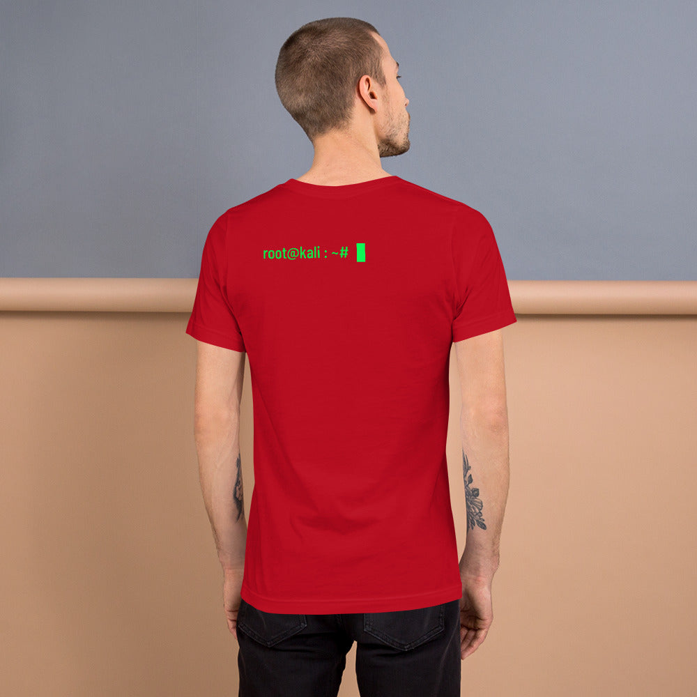 root@kali : ~# - Short-Sleeve Unisex T-Shirt