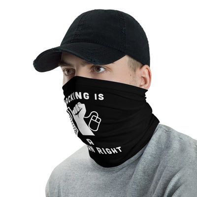 Hacking is a human right - Neck Gaiter