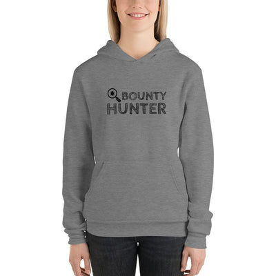 Bug bounty hunter - Unisex hoodie (black text)