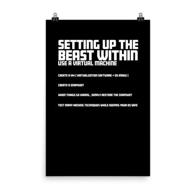 Setting Up the beast within - Poster