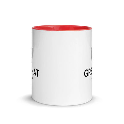 Grey Hat Hacker v1 - Mug with Color Inside