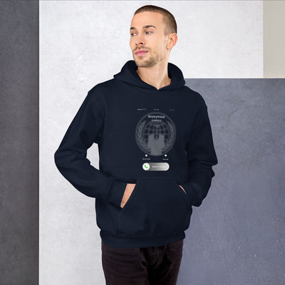 Anonymous incoming call  - Unisex Hoodie