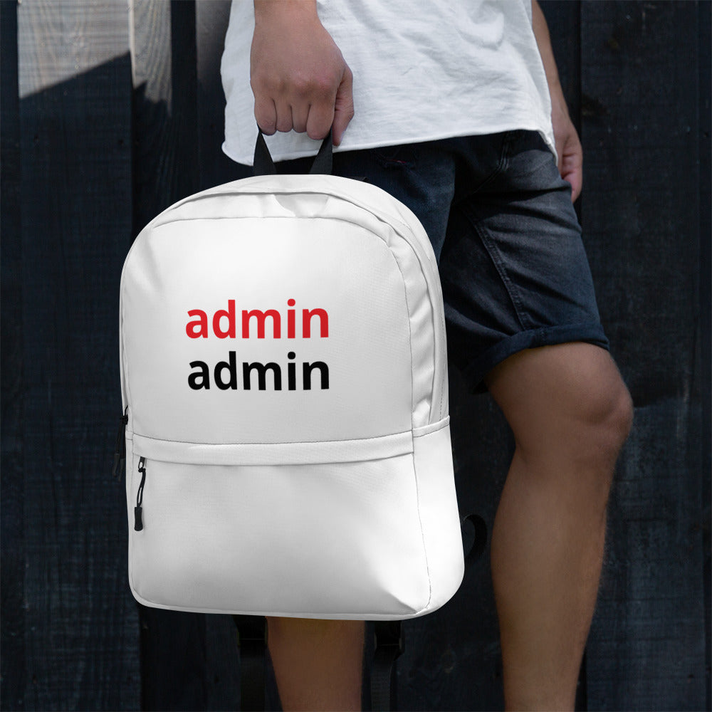 admin admin - Backpack