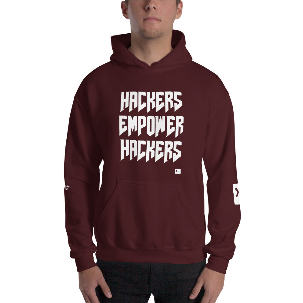 Hackers empower hackers - Unisex Hoodie