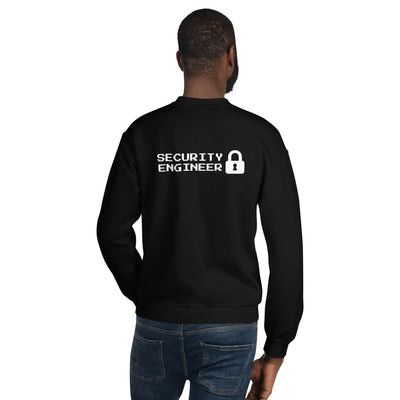 Security engineer - Unisex Sweatshirt (white text)