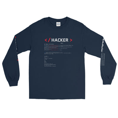 Hacker v.1 - Men’s Long Sleeve Shirt