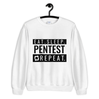 Eat sleep pentest repeat - Unisex Sweatshirt