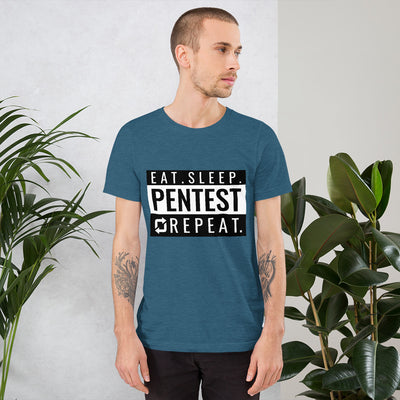 Eat sleep pentest repeat - Short-Sleeve Unisex T-Shirt