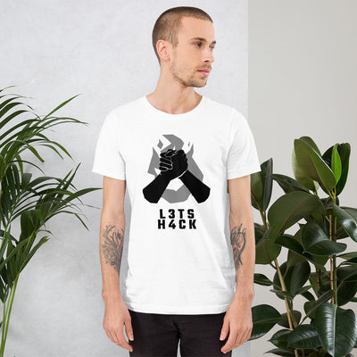 L3ts H4ck - Short-Sleeve Unisex T-Shirt