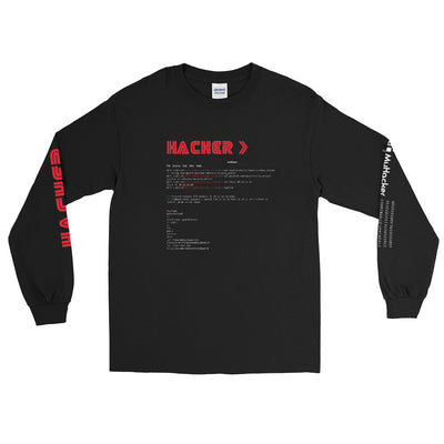 Hacker v3 - Men’s Long Sleeve Shirt