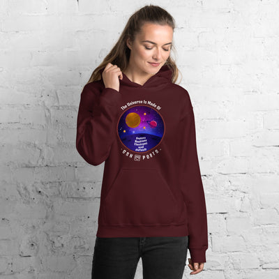 The Universe Is Made Of Default SSH Ports - Unisex Hoodie