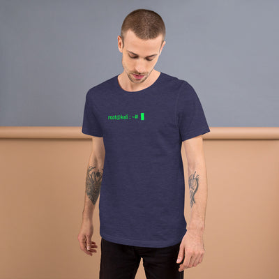 root@kali : ~# - Short-Sleeve Unisex T-Shirt