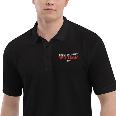 Cyber security Red Team - Men's Premium Polo
