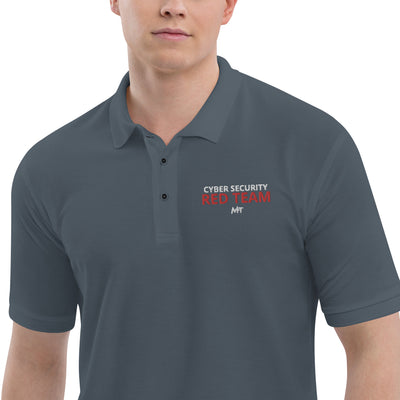 Cyber security Red Team - Men's Premium Polo