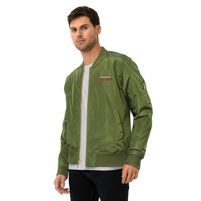 Cyber Security Red Team - Premium recycled bomber jacket