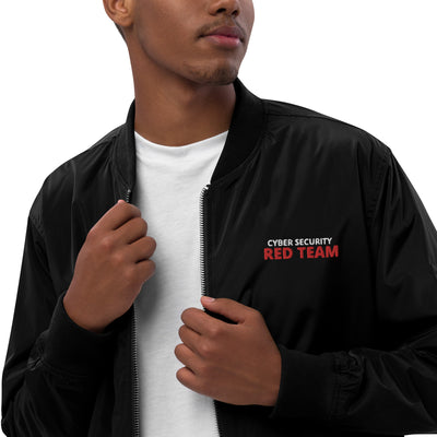 Cyber Security Red Team - Premium recycled bomber jacket