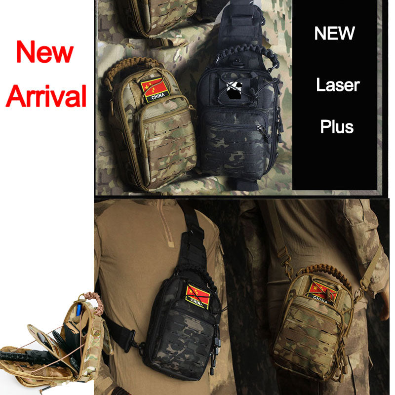 Tactical bag Molle Fishing Hiking Backpacks Hunting Bags Sports Chest Sling Shoulder Backpack Military Army Mochila Tas