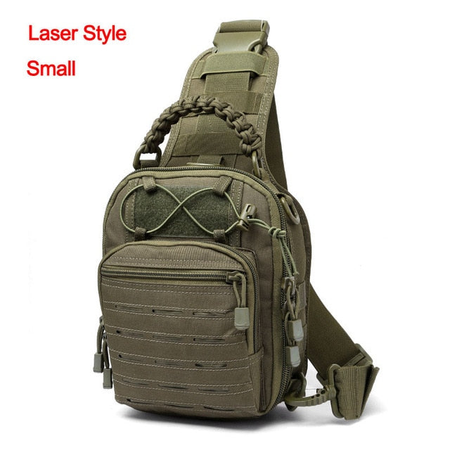 Tactical bag Molle Fishing Hiking Backpacks Hunting Bags Sports Chest Sling Shoulder Backpack Military Army Mochila Tas