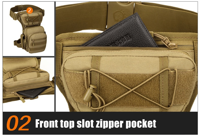 Men Leg Bag Thigh Bag Utility Belt Waist Pack Pouch Adjustable Hiking Male Waist Hip Motorcycle Bags Sport Outdoor 2020