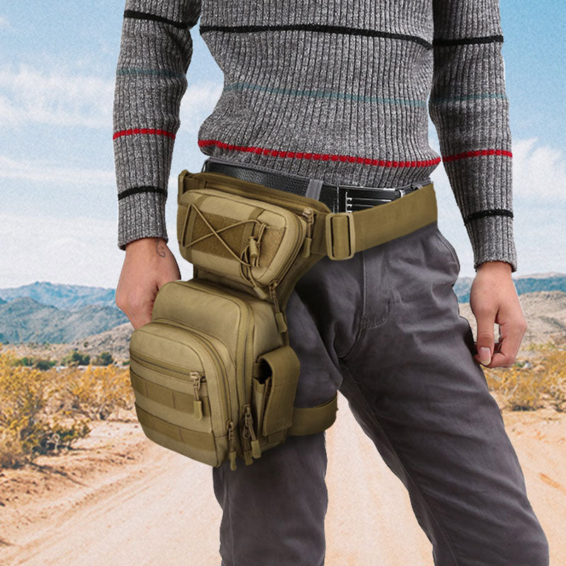 Men Leg Bag Thigh Bag Utility Belt Waist Pack Pouch Adjustable Hiking Male Waist Hip Motorcycle Bags Sport Outdoor 2020
