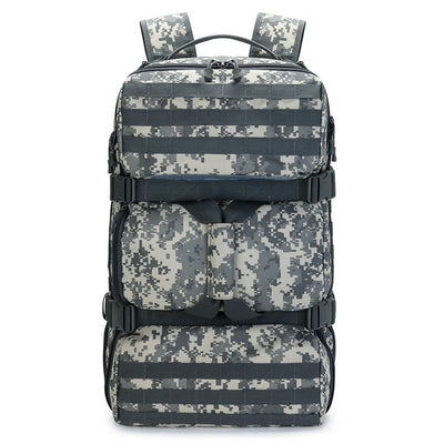 65L Tactical Military Outdoor Shoulders Package Waterproof Nylon Backpack Trekking Climbing High Capacity Travelling Bag
