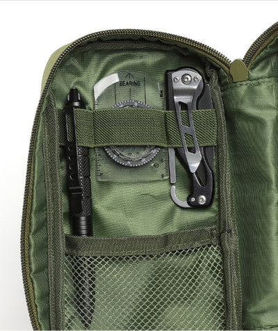 Outdoor First Aid Kit Hunting Bag Travel Portable Medicine Storage Case Organizer Camping Survival Tactical EDC Pouch Bags