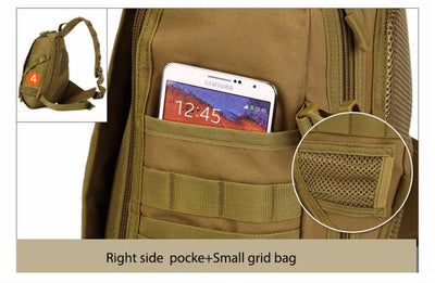 Tactical Backpack Single Shoulder - ACU Digital