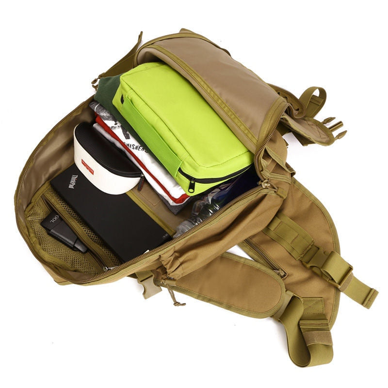 Tactical Backpack Single Shoulder - Desert Digital
