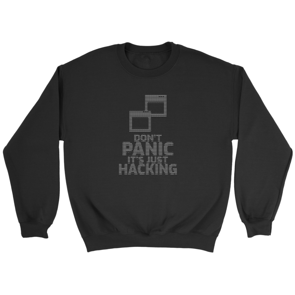 Don't panic it's just hacking - Crewneck Sweatshirt