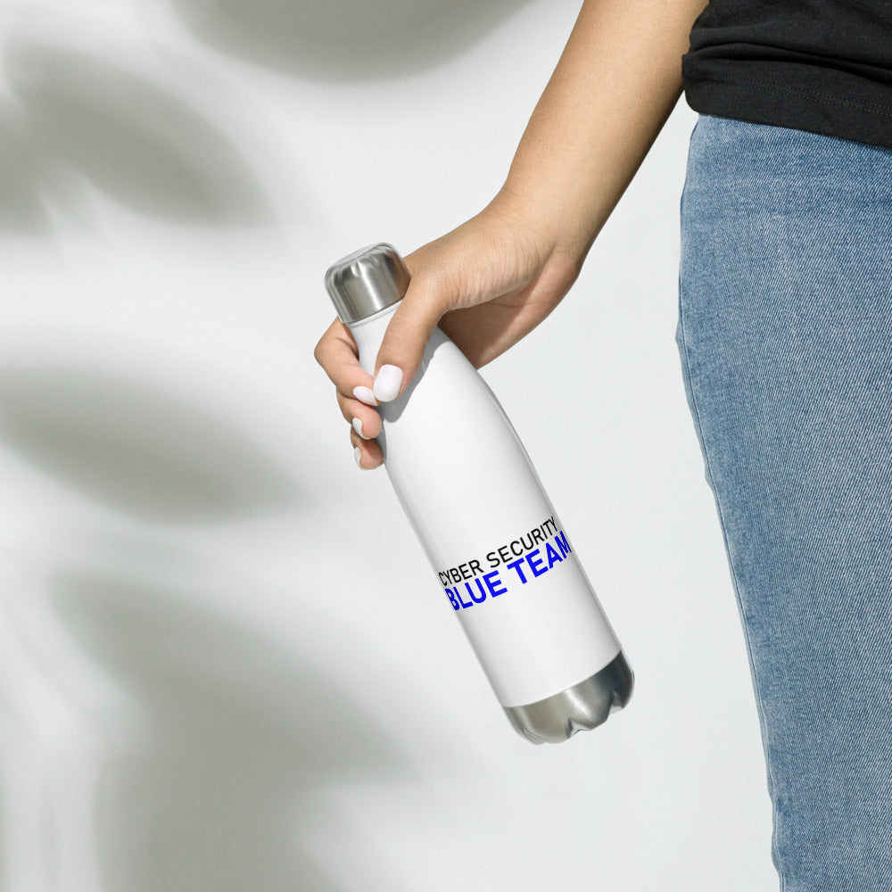 Cyber Security Blue team V4 - Stainless Steel Water Bottle